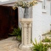 Christopher Knight Home Sara Mid-Century Modern Lightweight Concrete Plant Stand - 2 of 4