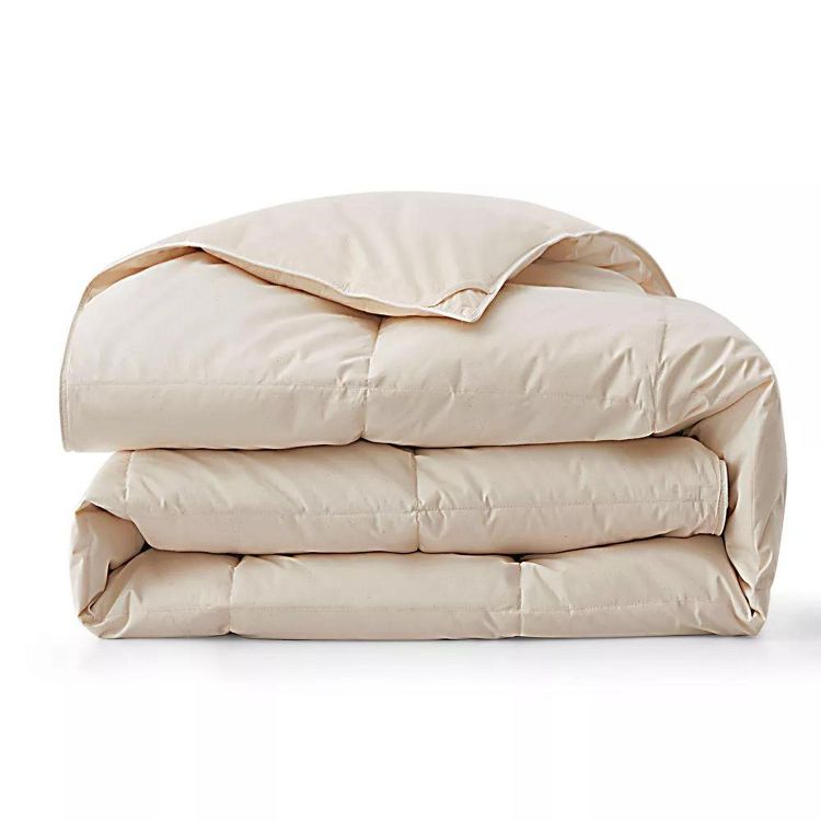 Puredown Organic Cotton Down Feather Comforter Duvet Insert, 3 of 5