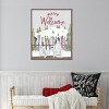 Amanti Art Winter Mountain Getaway portrait VII-Winter Welcome by Tara Reed Canvas Wall Art Print Framed 23-in. W x 28-in. H. - 4 of 4