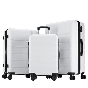 YONWAY 3 Piece Luggage Set, Expandable Hardside Carry-On Luggage, with TSA lock & Spinner Wheels, for Travel - 1 of 4