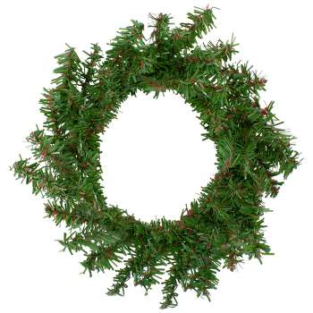 Northlight Canadian Pine Artificial Christmas Wreath - 8-Inch, Unlit