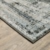 Oriental Weavers Gemini 070N2 Charcoal/ Grey Indoor Area Rug - 5'3" x 7'6" - 2 of 4