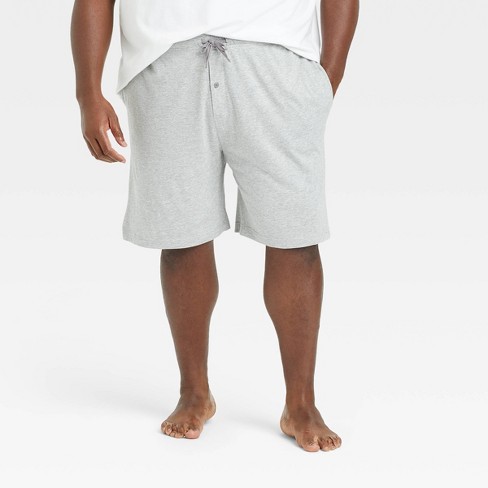 Men's knit 2025 pajama shorts