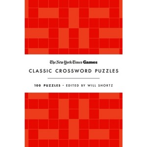 New York Times Games Classic Crossword Puzzles (Red and White) - (Hardcover) - 1 of 1