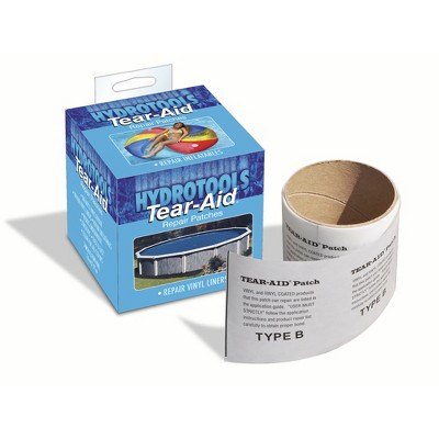 Swimline Hydrotools Tear-aid Multi-use Vinyl Repair Patch For Pools 3 -  Gray : Target