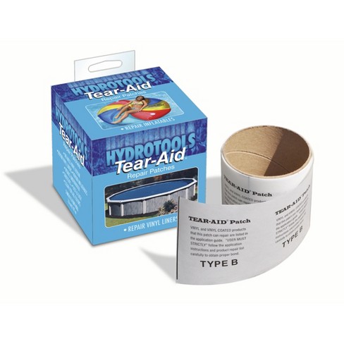 Swimline Hydrotools Tear-aid Multi-use Vinyl Repair Patch For