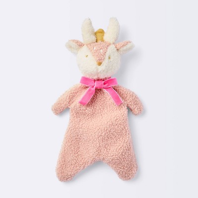 Image of Deer Christmas Soft Plush Baby Security Blanket - Cloud Island™