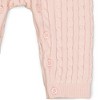 Hope & Henry Baby Cable Romper with Peter Pan Collar - 3 of 4