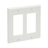 Impresa 20 Pack 2-Gang Wall Plates, Double Light Switch Cover Guard, White, 4.53 x 4.57 In - 3 of 4