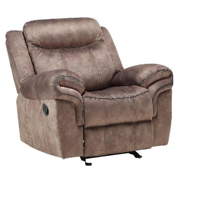 Vynxaria Velvet 1+1 Motion Recliner Chair Set (2pcs) w/Glider, Pocket Coil Seats, Wood Frame, 4" Wall Clearance, 220lbs Capacity
