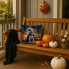 Tramull Halloween Throw Pillow, 14x14 Inch Machine Washable Indoor Outdoor Decorative Pet Pillow - 2 of 4