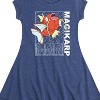 Girls' - Pokémon - Magikarp Fit & Flair Cap Sleeve Dress - 2 of 3