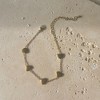 Adornia Tarnish Resistant 18k Gold Plated Heart Station Bracelet - 3 of 4