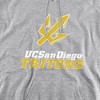 University of California San Diego Official Distressed Primary Logo Unisex Adult Pull-Over Hoodie, University of California San Diego - 2 of 4