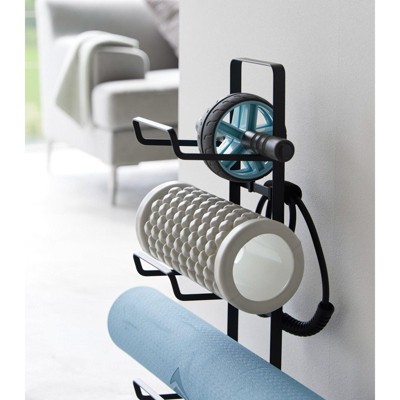 Yamazaki Home Fitness Equipment Storage Rack, Steel