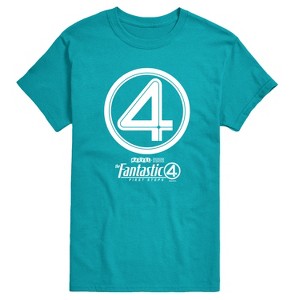 Men's - Marvel - Fantastic Four Circle Logo Short Sleeve Graphic T-Shirt - 1 of 3