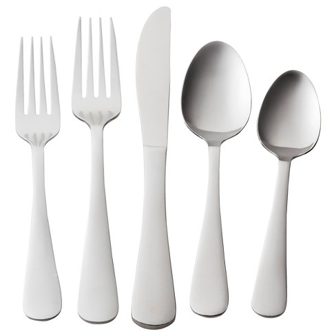 Teagan Silverware Set 20 Pc Stainless Steel Room Essentials