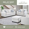American Furniture Classics,Living Room Relay Mist Ottoman - 4 of 4