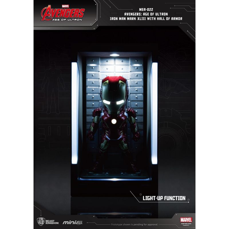 Marvel Avengers: Age of Ultron Iron Man Mark XLIII with Hall of Armor (Mini Egg Attack), 2 of 5