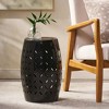 Outdoor Beautiful Lace-cut Side Table - 3 of 4