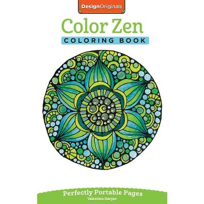 ZEN Coloring Book. Adult Coloring Mindfulness - by Enjoyable Harmony  (Paperback)