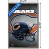 Trends International NFL Chicago Bears - Helmet 16 Framed Wall Poster Prints - 3 of 4