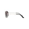 Ray-Ban RB3267 64mm Man Pilot Sunglasses Light Grey Gradient Dark Blue Lens - 3 of 4
