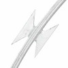 vidaXL Razor Wire Helical Wire Roll Galvanized Steel 196.9' - 3 of 4