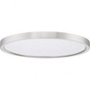 Quoizel Lighting Outskirts 1 - Light Flush Mount in  Brushed Nickel - 3 of 4
