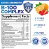 Super B Complex Gummy, Vitamin C & Folic Acid, Vitamin B Gummies Supplement Niacin, B6, Folic Acid, B12, Biotin - 60 Gummies By Nature's Nutrition - 2 of 4