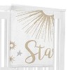 Sweet Jojo Designs Girl Baby Milestone Blanket Celestial Grey and Gold - 2 of 4