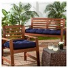 Kensington Garden 20"x20" Solid Outdoor Chair Cushion - image 3 of 4