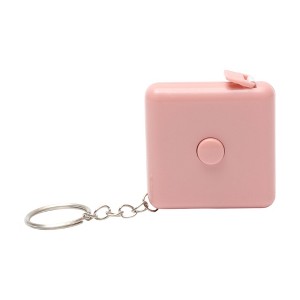 Unique Bargains Tape Measures +/-5% Accuracy ABS Plastic Pink 1.85"x1.85"x0.67" 1 Pcs - 1 of 3