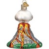 Old World Christmas Blown Glass Ornament for Christmas Tree, 'I Lava You' Volcano - 3 of 4