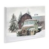 Stupell Industries Winter Rural Vintage Truck & Barn, 15" x 10" - 3 of 4