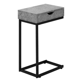 C Style Accent Table with Drawer - EveryRoom
