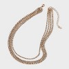 Cupchain Multi-Strand Necklace - A New Day™ Gold - 3 of 4