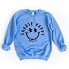 Simply Sage Market S.W.Smiley Choose Happy Lighting Eyes Sweatshirt - M - Carolina - 2 of 4