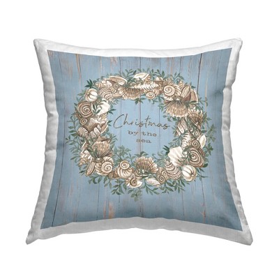 Stupell Industries Christmas By The Sea Wreath