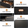 Nasitip Modern TV Stand with Dual Drawers, Designed for 60-70" televisions - a Stylish Addition to Any Living Space - 4 of 4