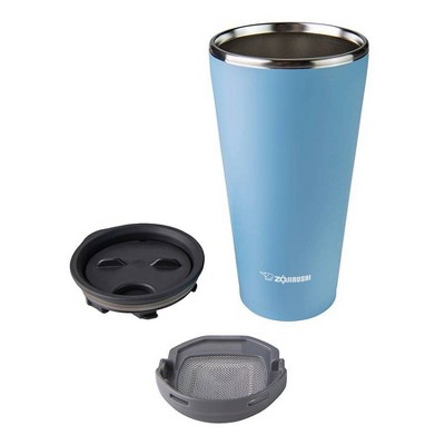 15 oz Navy Stainless Steel Insulated Travel Tumbler