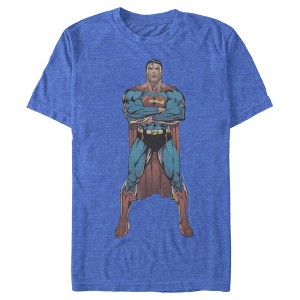 Men's Superman Bold Hero Pose T-Shirt - 1 of 4
