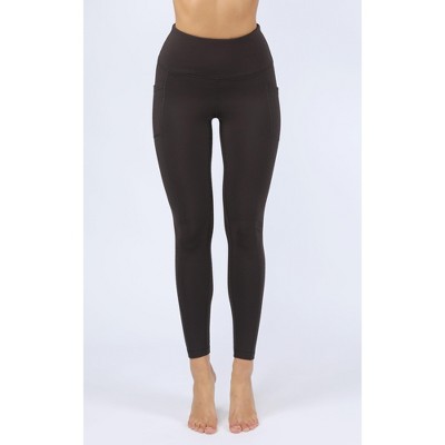 Yogalicious Squat Proof Fleece Lined High Waist Legging with Pockets for  Women, Mocha, X-Small : : Clothing, Shoes & Accessories