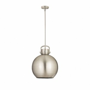 Newton Sphere - 1 Light Pendant In Industrial Style-19.63 Inches Tall and 14 Inches Wide - 1 of 1