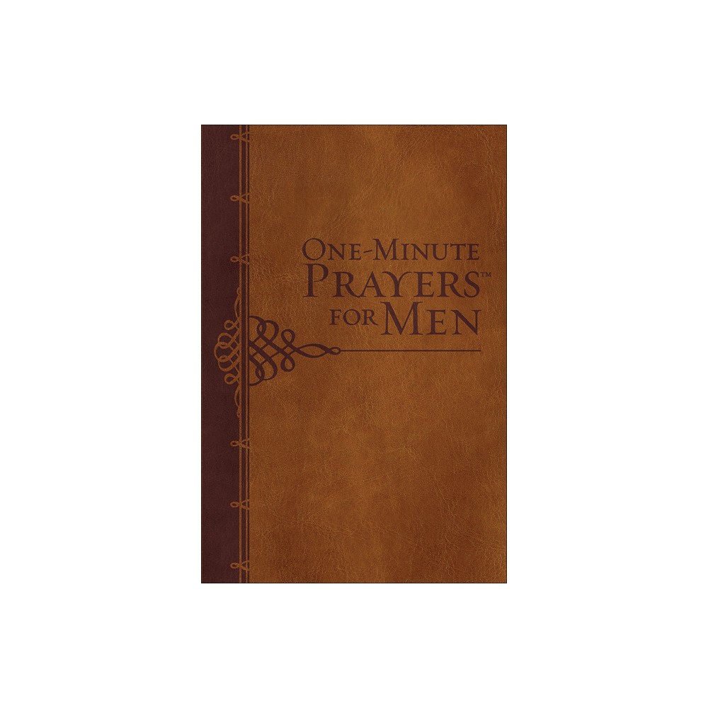 One-Minute Prayers for Men (Milano Softone) - by Harvest House Publishers (Hardcover)