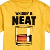 Men's - Instant Message - Whiskey is Neat Short Sleeve Graphic T-Shirt - 2 of 4