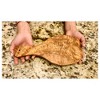 Angel Sar Original Olive Wood Cutting Board with Handle, Handcrafted Mediterranean Olivewood Serving Board for Cheese, Meat, Bread, Natural Wood - 2 of 4