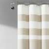 Harbor Stripe Yarn Dyed Cotton Blend Shower Curtain - 2 of 4
