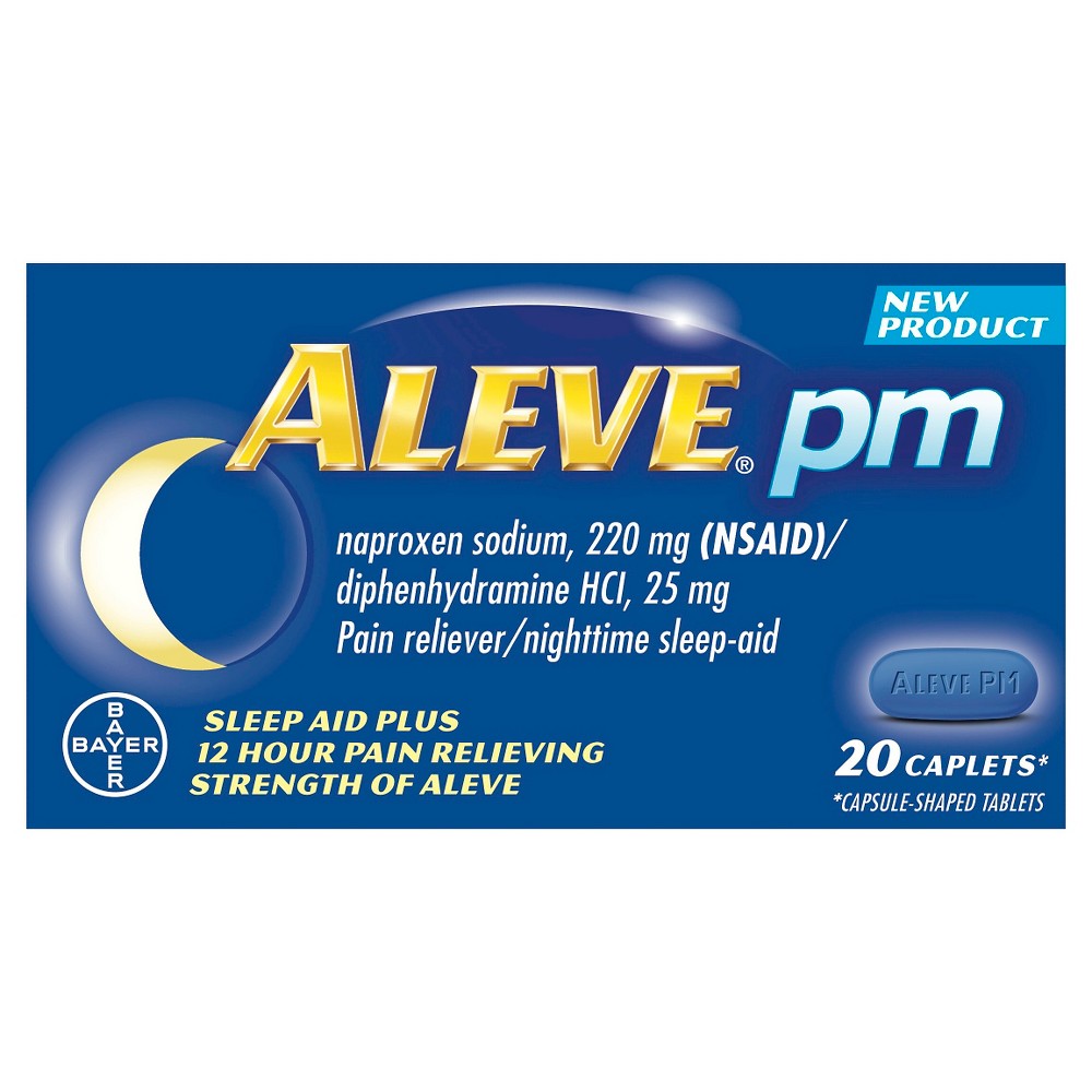 UPC 325866553065 product image for Aleve PM Sleep Aid Plus Pain Relief Caplets - 20 Count | upcitemdb.com