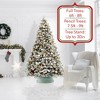 Casafield Water Hyacinth Christmas Tree Collar, Woven Tree Base Cover with Cord Cut Out - 2 of 4